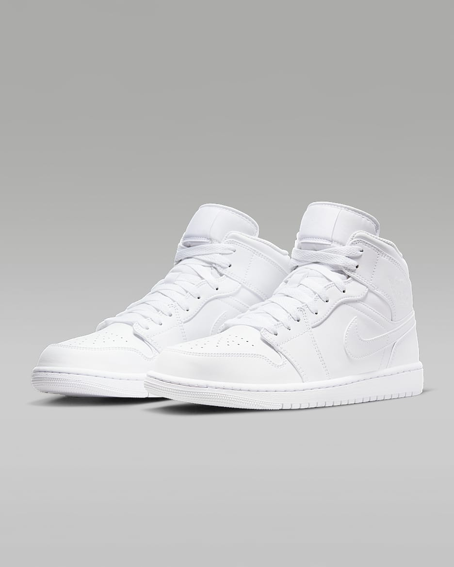 Nike air jordan 1 mid mens basketball shoes clearance